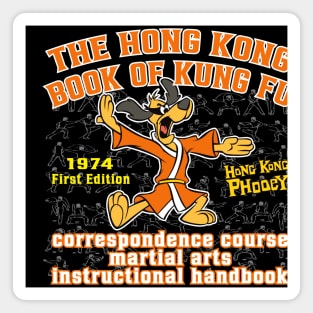 Hong Kong Phooey Kung Fu Manual Magnet